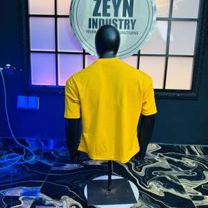 Camiseta de malla para hombre, corte holgado, estampada con diseño personalizado, talla perfecta, camisetas de marca para hombre a precio mayorista OEM - Product Image 5