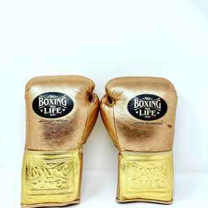 Guantes de Boxeo No Boxing No Life, Cuero Vacuno Genuino, Guantes Profesionales para Sparring y Combate, Duraderos y Transpirables, para Entrenamiento y Gimnasio - Product Image 4
