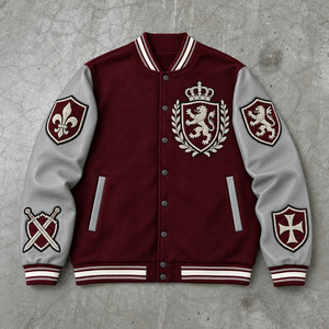 Vestes universitaires de baseball pour écoles, vêtements de club à marque privée, tenues universitaires tendance, vêtements décontractés, streetwear - Product Image 2