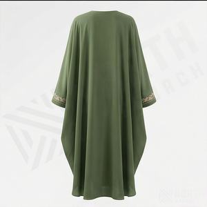 Abaya une pièce pour femmes musulmanes, robe longue hijab, vêtements islamiques, tenue modeste couvrante, faite à la main, pour fête, exportation en gros - Product Image 2