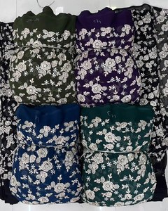 Luxury Multi Embroidery Lace Fabric Soft Net Textile With Sequence Work Designer Fashion <b>Material</b> for Party Wear Dress Premium - Product Image 3