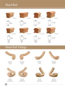Conector de Pasamanos de Roble Rojo, Piezas de Escalera Mecanizadas por CNC, Modelo 7009, Duradero, Ecológico, Fácil Instalación para Escaleras Modernas - Product Image 5
