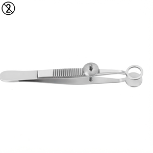 Forceps de Lambert jetables à usage unique, instrument chirurgical ophtalmique pour la chirurgie des paupières, l'élimination des chalazions et les soins oculaires - Product Image 1