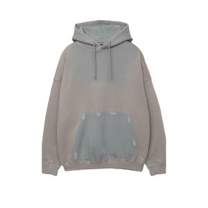 เสื้อฮู้ดดี้ผู้ชายผ้าฟลีซคอตตอน 100% คุณภาพสูง 400GSM พิมพ์ลายตามสั่ง ทรงหลวมใส่สบาย ระบายอากาศได้ดี แห้งเร็ว มีโลโก้ด้านหน้า เหมาะสำหรับฤดูหนาว - Product Image 5