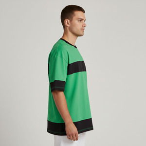 เสื้อยืดผู้ชายรุ่นใหม่ปี 2026 ขายดี ผ้าฝ้าย 100% สตรีทแวร์ สกรีนโลโก้ตามสั่ง เป็นมิตรกับสิ่งแวดล้อม เสื้อยืดผู้ชายทรงหลวม - Product Image 5