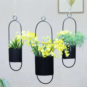 Set of 4 High Quality Metal <b>Ribbed</b> Design Aluminium Floor <b>Vases</b> with Attractive <b>Ribbed</b> Pattern - Product Image 5