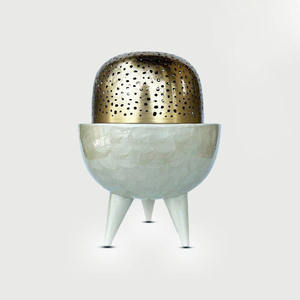 Encensoir de luxe en bois et métal style incrustation d'os, pour Bakhoor, moderne, arabe, pour la maison, le bureau, la décoration de table, vente en gros - Product Image 2