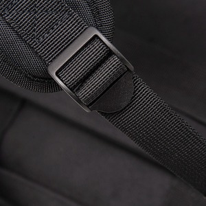 Black multi-compartment <b>laptop</b> bag briefcase anti-theft zipper business <b>backpack</b> - Product Image 6