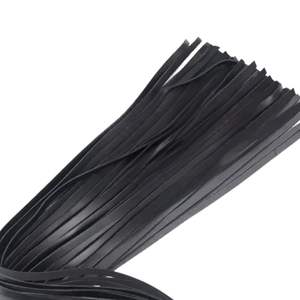 Flogger de Cuero Suave con Extremos Redondeados para Principiantes en Juegos BDSM - Product Image 4