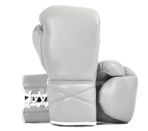 Gants de boxe professionnels de haute qualité 2026 avec logo personnalisé, fermeture à lacets repliables, en PU, pour entraînement MMA et Sanda, faible MOQ - Product Image 1