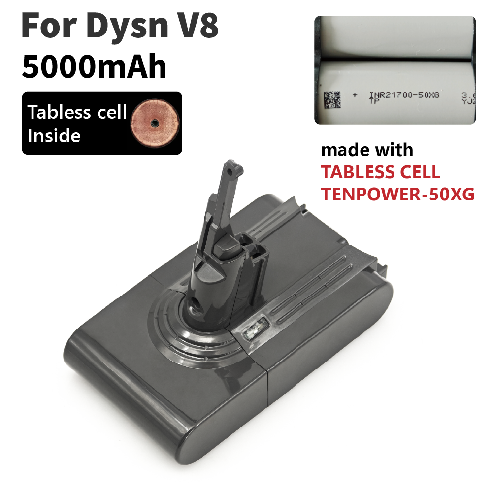 DYSON V8 5000mAh 50XG