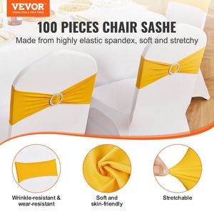 Fasce Elastiche in Spandex per Sedie con Fibbia e Coprisedia per Matrimoni ed Altri Eventi - Product Image 2