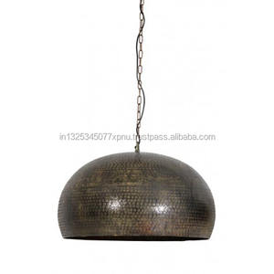 Lámpara colgante plana de latón - Product Image 2