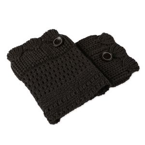 Guêtres en tricot crochet pour femmes, hiver - Product Image 4