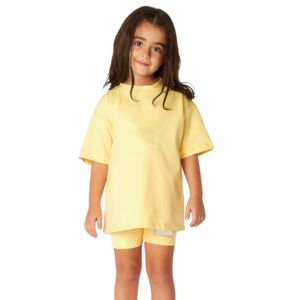 Ensembles de vêtements pour garçons, haute qualité, mode abordable, t-shirt uni avec short | Ensembles de vêtements d'été pour filles, t-shirts et shorts - Product Image 1