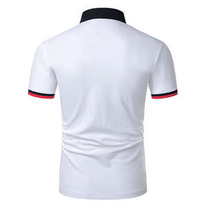 Chemises polo décontractées pour hommes, nouvelle collection, design tendance, logo personnalisé, couleur unie, respirantes, pour hommes - Product Image 6