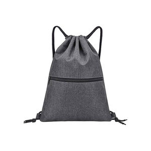 Sac de sport pliable en polyester imperméable avec cordon de serrage, promotionnel, personnalisable, pour la vente en gros - Product Image 2