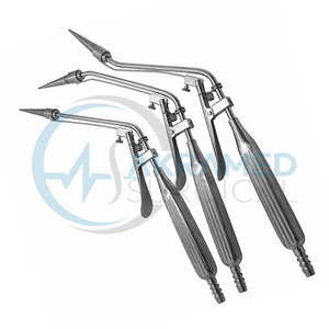 High Quality 3 Pcs Hemorrhoid Suction Ligator Set Straight Angled Up <b>Down</b> CE Certified Colorectal Surgical Instruments - Product Image 5