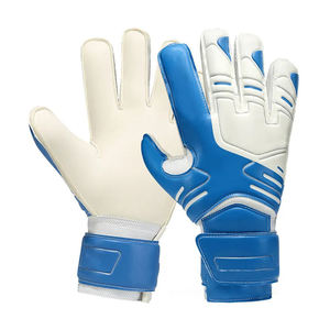 Football Goalkeeper Gloves PU <b>Full</b> Finger Non <b>Slip</b> Breathable Adjustable Wrist Strap Hook Loop Closure Unisex Silicone Printing - Product Image 6