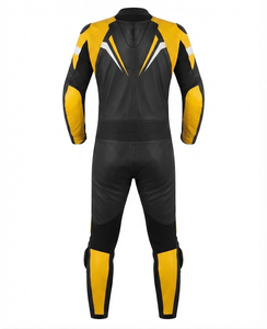 Combinaison de moto en cuir sur mesure de qualité supérieure MotoCP Racing 1 pièce, équipement de conduite avec bosse niveau 2 CE, fabriquée sur mesure - Product Image 2