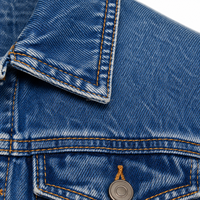 Veste en jean personnalisée pour homme, en coton délavé, style streetwear décontracté, vêtement d'extérieur type trucker, vente en gros, OEM, ODM, marque privée, en vrac
