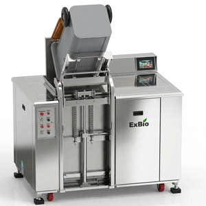Machine de recyclage des déchets organiques compacte ExBio en acier inoxydable, moteur 2 CV, faible odeur, faible coût d'exploitation, idéale pour les écoles et les hôpitaux - Product Image 5