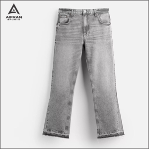 Jeans en denim slim fit tendance Aifran pour hommes, jeans extensibles, fournisseur en gros - Product Image 2