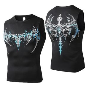 Débardeur de fitness pour homme, sans manches, respirant, écologique, en spandex/polyester tricoté, séchage rapide, haute qualité - Product Image 4