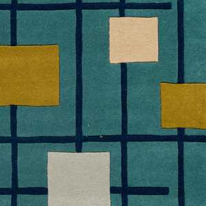 Tapis rustiques de style farmhouse, tissés à la main en laine, pour salon, chambre et maisons modernes - Product Image 6