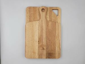 Tabla de cortar cuadrada de bambú al por mayor para la familia, 1.5 cm de grosor, tabla de servir de madera con asa para pizza, verduras y carne, modelo 2026 - Product Image 3