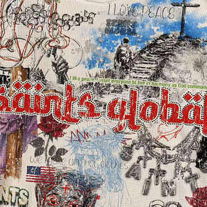 Camiseta de Hombre Personalizada Estilo Urbano, Tejido Waffle Térmico, 100% Algodón Orgánico Ecológico de 220g, Corte Largo y Desgastado - Product Image 2