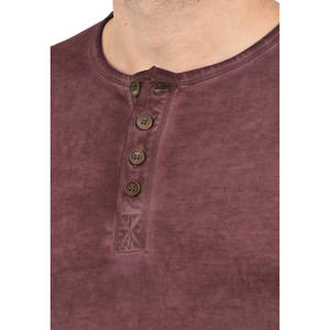 Camiseta de Manga Larga con Cuello Redondo para Hombre, 100% Algodón Jersey (240g), Ecológica, Transpirable, Antiencogimiento, Corte Regular, Estampado Digital Informal - Product Image 2