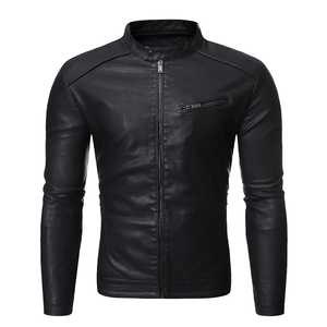 OEM 100% Genuine <b>Leather</b> Motorcycle <b>Jacket</b> <b>Retro</b> Windproof Men Personality Riding <b>Jacket</b> Casual Moto <b>Jacket</b> Four Seasons - Product Image 4