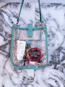 Bolso Transparente de Cuero Tallado a Mano, Elegante y Multiusos, Color Turquesa para Mujer - Product Image 5