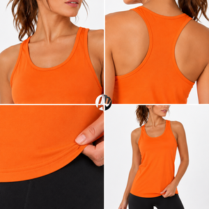 woman tank <b>top</b> flexible stretch fabric lightweight comfort modern appearance ideal for sports running vacations and everyday fas - Product Image 5