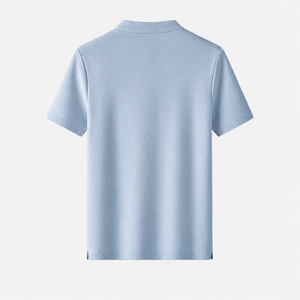 Polo de Alta Calidad para Hombre, Manga Corta, Informal, Tejido de Punto, Color Liso, Tela Suave y Transpirable - Product Image 4