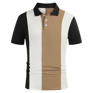 Camisetas Polo de Manga Corta para Hombre, Color Liso, Calidad Premium, Estilo Urbano, Transpirables, de Algodón, Tallas Grandes - Product Image 1