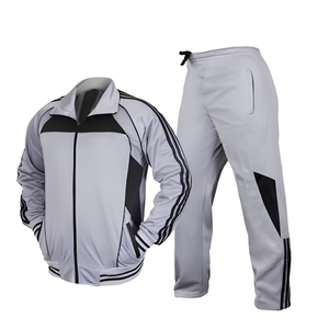 Ropa Deportiva de Fitness para Hombre y Mujer, Ropa Deportiva de Invierno para Yoga, Running, Gimnasio, Entrenamiento, con Cierre de Cremallera, Ajuste Holgado, Sin Costuras, Acanalado - Product Image 2