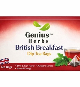 Hot Selling British Break Fast Dip Tea Bags Authentic Rich Aroma Strong Caffeine Mix Professional <b>Wellness</b> Infusion Daily Drink - Product Image 1
