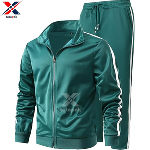 Survêtement vintage personnalisé avec logo, 100% coton, 160g, écologique, léger, unisexe, adultes, coupe confortable, veste zippée et pantalon - Product Image 6