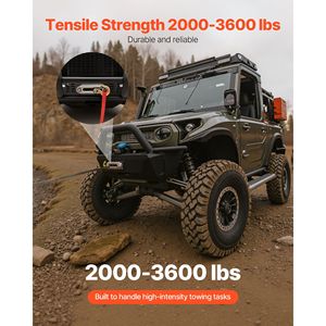 Support de treuil pour attelage de remorque Polaris Ranger (2010-2021) 907-1633 kg Capacité du treuil 3 options de montage - Product Image 5