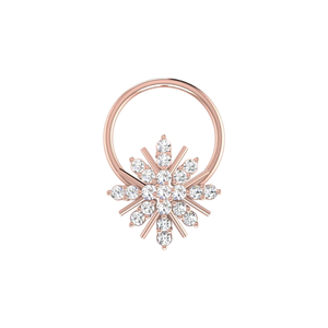 Ajretail 0.08 Carat Natural Diamond <b>Nose</b> Pin-HI Color VS-SI Clarity - Product Image 2