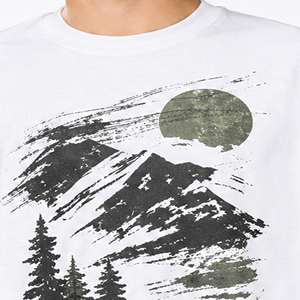 เสื้อยืดผู้ชายผ้าฝ้าย 100% พิมพ์ลายกราฟิก สั่งพิมพ์ได้ตามต้องการ เสื้อยืดคอกลมแขนสั้นทรงโอเวอร์ไซส์ สไตล์สตรีทแวร์ รับผลิตแบบ OEM ODM เสื้อยืดผู้ชาย - Product Image 6