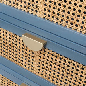 3 <b>Drawer</b> <b>Rattan</b> Living Room Cabinet - Product Image 4