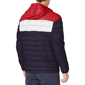Nueva Chaqueta Acolchada de Nailon para Hombre North-Face Negra con Capucha, Estilo Urbano de Invierno, Cierre de Cremallera, Logotipo Frontal - Product Image 6