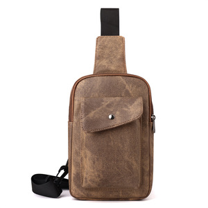 Elegante Bolso Cruzado de Cuero para el Pecho con Material Resistente, Correa de Hombro Ajustable y Diseño Moderno para Uso Diario al Aire Libre - Product Image 5