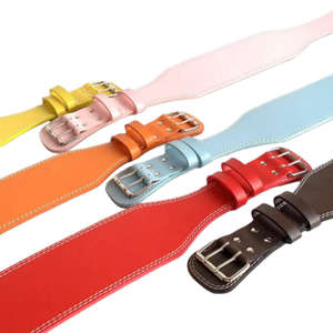 Cinturón de Soporte Lumbar de Cuero para Levantamiento de Pesas, de Alta Resistencia, con Logotipo Personalizado, para Entrenamiento y Fitness - Product Image 4