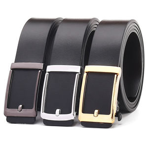 Cinturones de Cuero Personalizados para Hombre, de Alta Calidad, de PU, con Hebilla Automática, Ideales para Negocios, Cómodos de Usar - Product Image 1