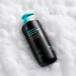 [TOMIWOLF] Champú Refrescante para el Cuero Cabelludo, Cuidado Capilar Coreano, 1035ml Gran Capacidad, Cuidado Diario del Cabello, Champú de Bambú Negro - Product Image 3