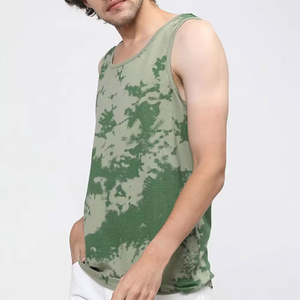 Running Trend Men <b>Tank</b> <b>Top</b> 100% Cotton Breathable <b>Knitted</b> Lightweight Quick Dry Comfortable Fit Casual Summer Outfit - Product Image 2